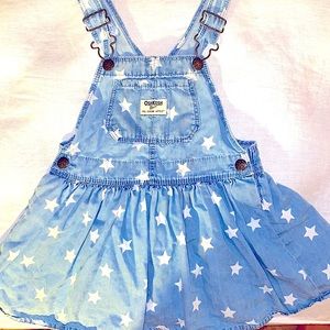 3t Osh Kosh overall dress!!